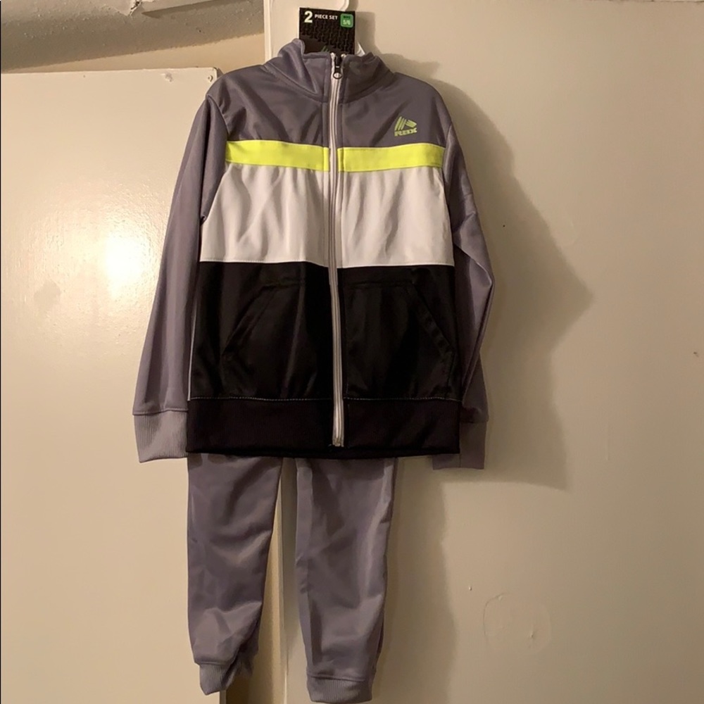 Little boys Reebox jogging set